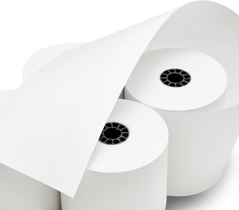 WRB SUPPLY 3" x 165' 1-Ply Bond (Non-Thermal) Paper Roll for Star SP700-50 NEW ROLLS - Image 4